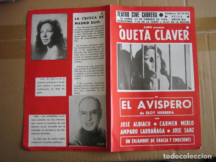 Carteles espect&aacute;culos: Antiguo programa teatro y variedades - Foto 3