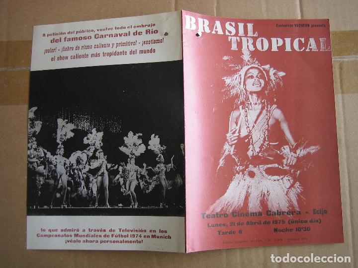 Carteles espect&aacute;culos: Antiguo programa teatro y variedades - Foto 3