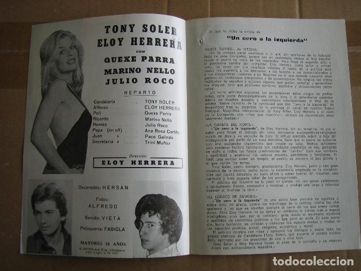 Carteles espect&aacute;culos: Antiguo programa teatro y variedades - Foto 2