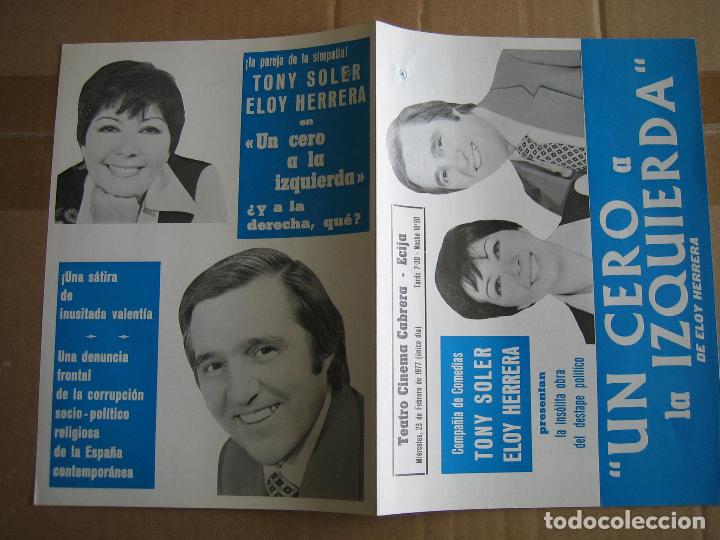 Carteles espect&aacute;culos: Antiguo programa teatro y variedades - Foto 3