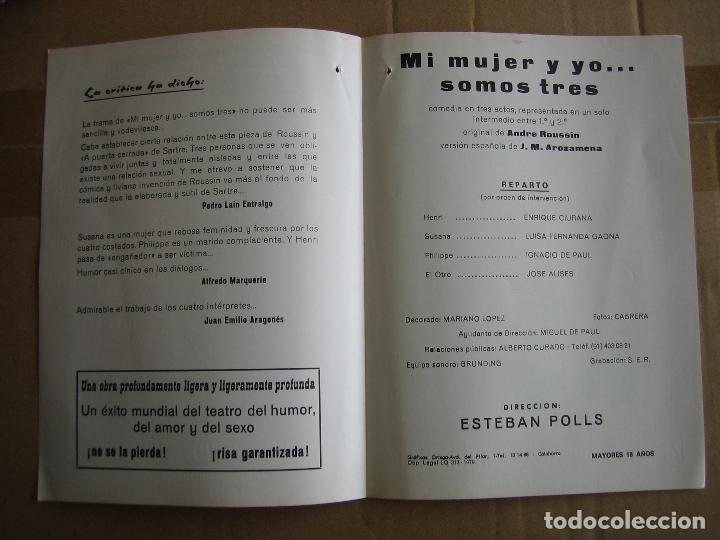 Carteles espect&aacute;culos: Antiguo programa teatro y variedades - Foto 2