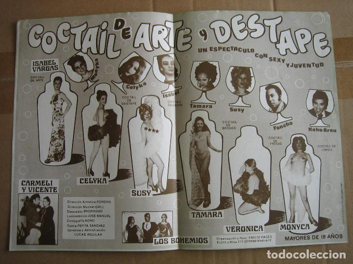 Carteles espect&aacute;culos: Antiguo programa teatro y variedades - Foto 2