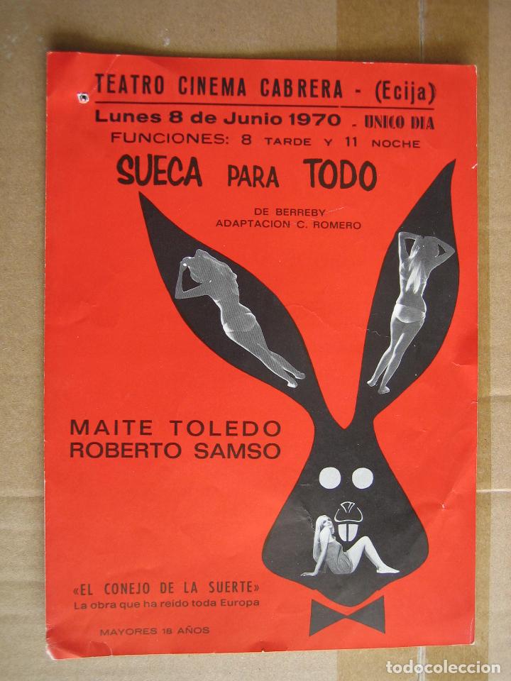 Carteles espect&aacute;culos: Antiguo programa teatro y variedades - Foto 1