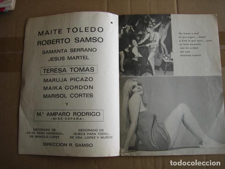 Carteles espect&aacute;culos: Antiguo programa teatro y variedades - Foto 2