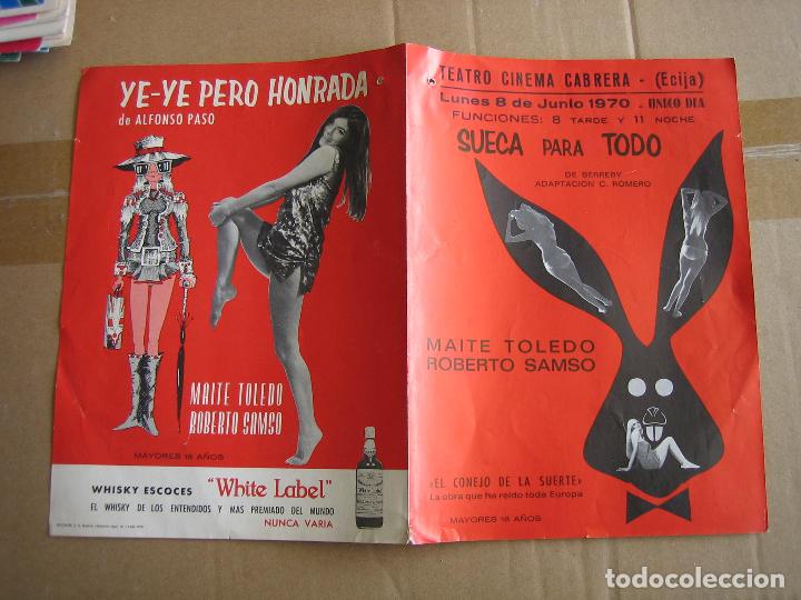 Carteles espect&aacute;culos: Antiguo programa teatro y variedades - Foto 3