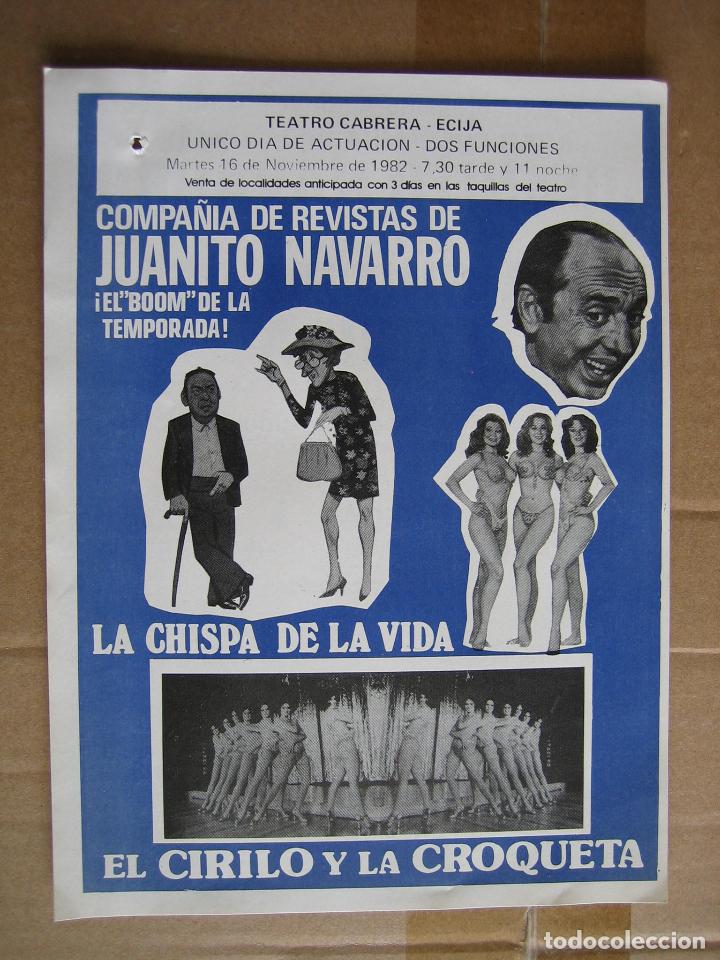 Carteles espect&aacute;culos: Antiguo programa teatro y variedades - Foto 1