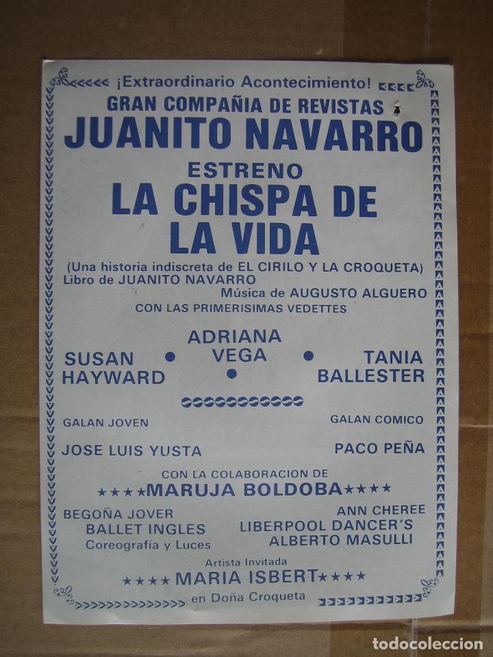 Carteles espect&aacute;culos: Antiguo programa teatro y variedades - Foto 2