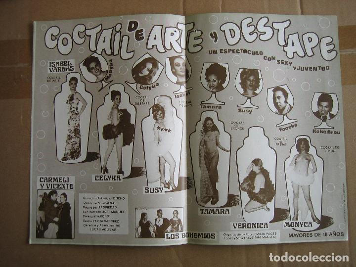 Carteles espect&aacute;culos: Antiguo programa teatro y variedades - Foto 2