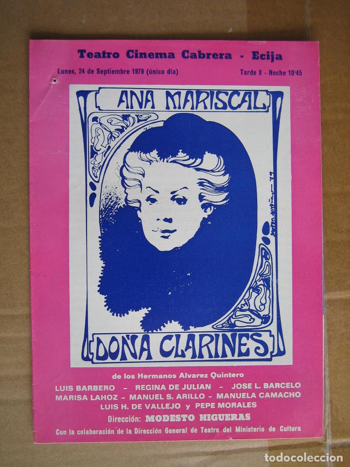 Carteles espect&aacute;culos: Antiguo programa teatro y variedades - Foto 1