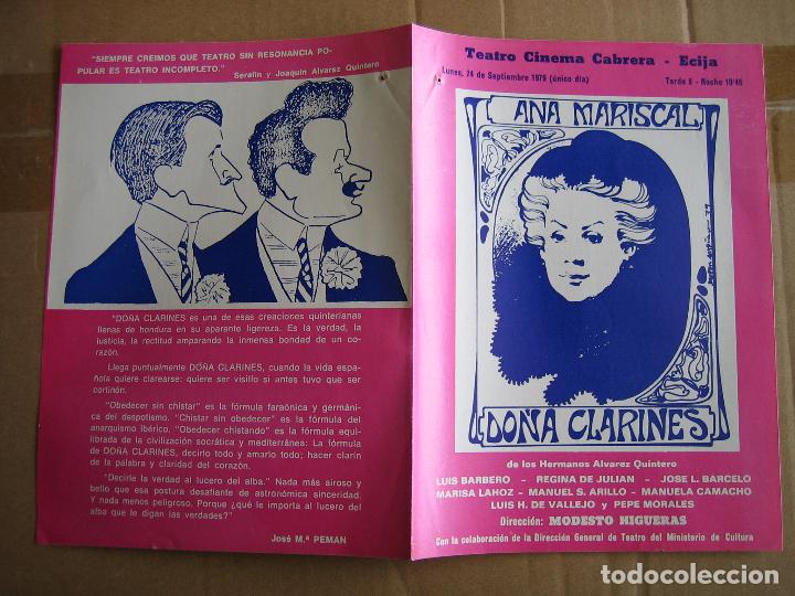 Carteles espect&aacute;culos: Antiguo programa teatro y variedades - Foto 3
