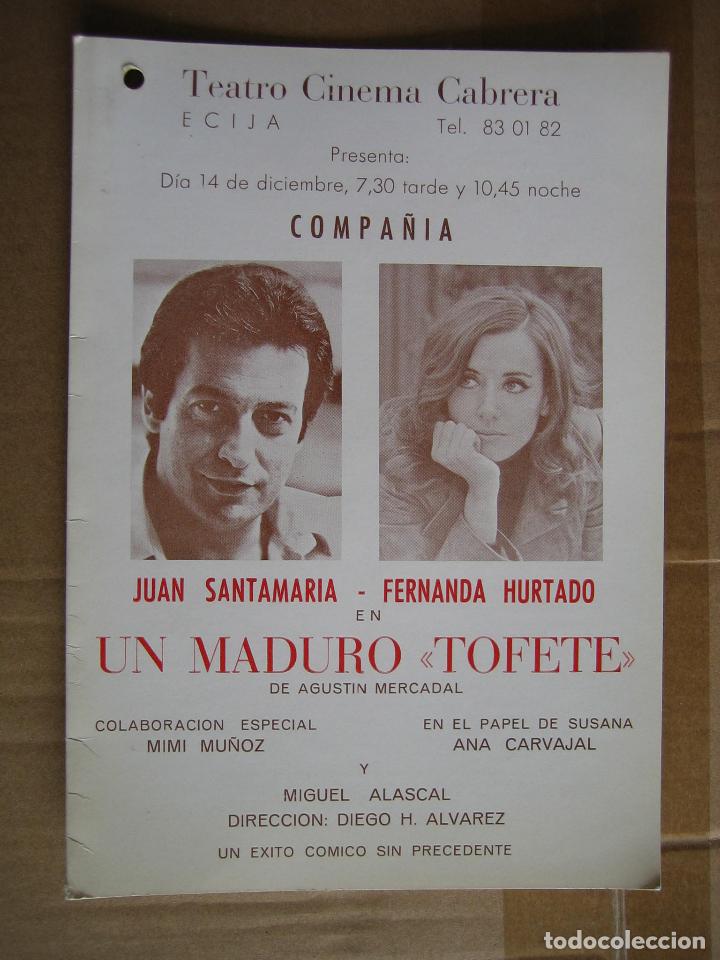 Carteles espect&aacute;culos: Antiguo programa teatro y variedades - Foto 1