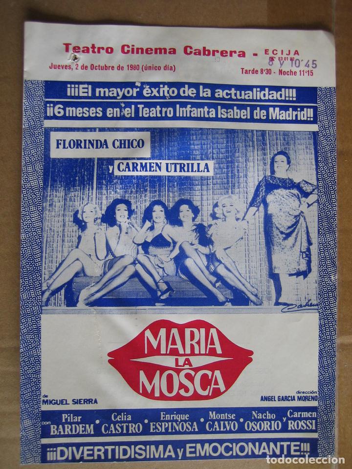 Carteles espect&aacute;culos: Antiguo programa teatro y variedades - Foto 1