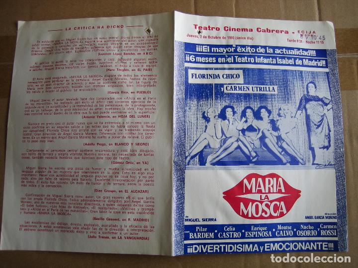 Carteles espect&aacute;culos: Antiguo programa teatro y variedades - Foto 3