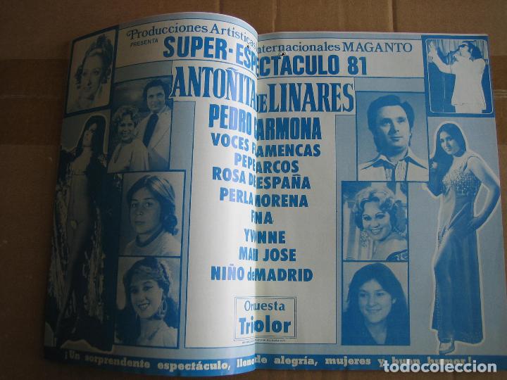 Carteles espect&aacute;culos: Antiguo programa teatro y variedades - Foto 2