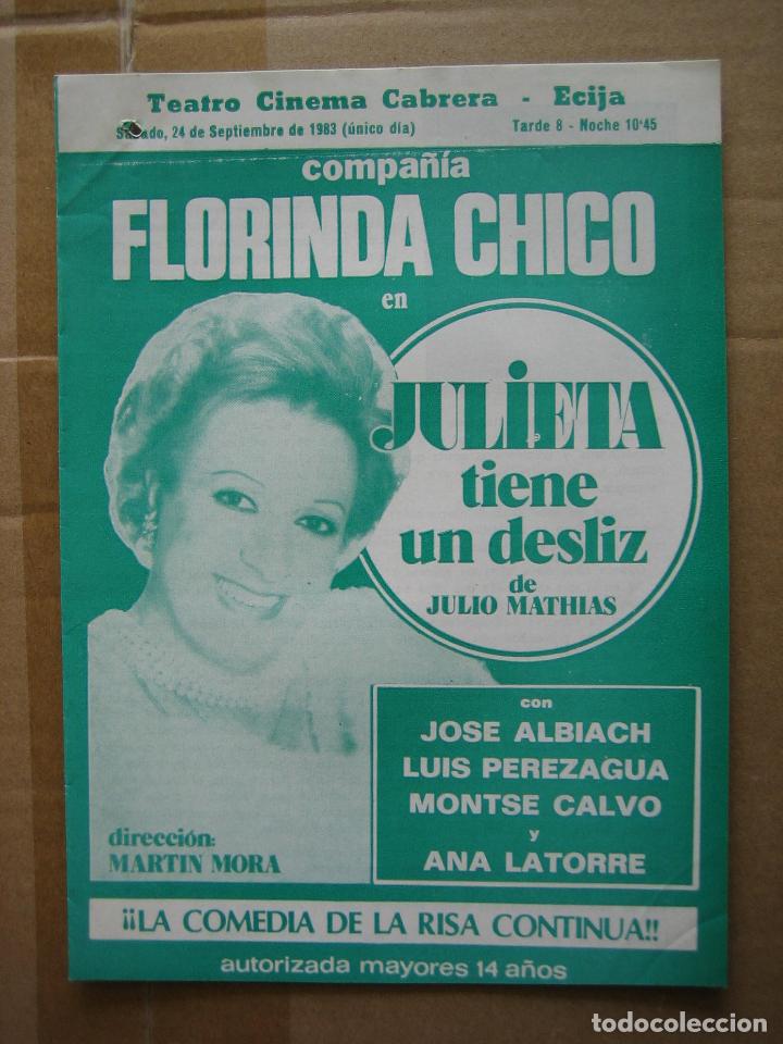 Carteles espect&aacute;culos: Antiguo programa teatro y variedades - Foto 1