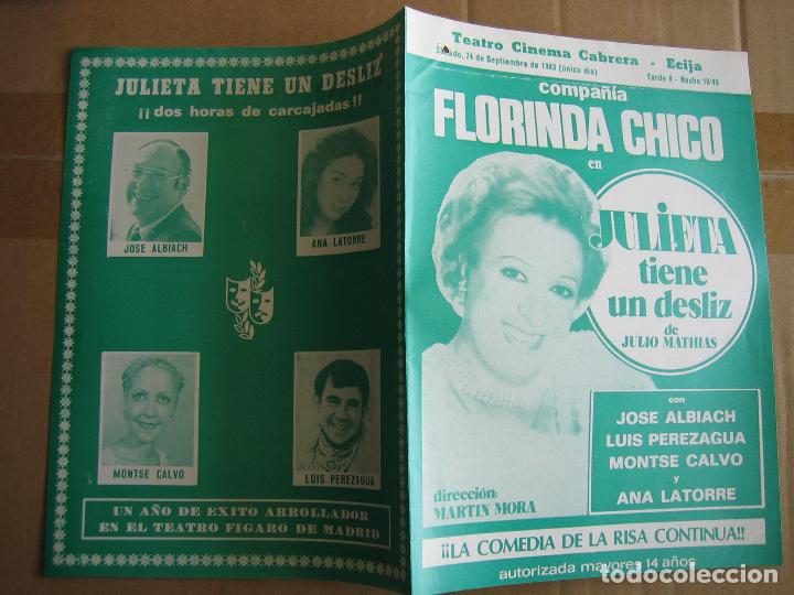 Carteles espect&aacute;culos: Antiguo programa teatro y variedades - Foto 3