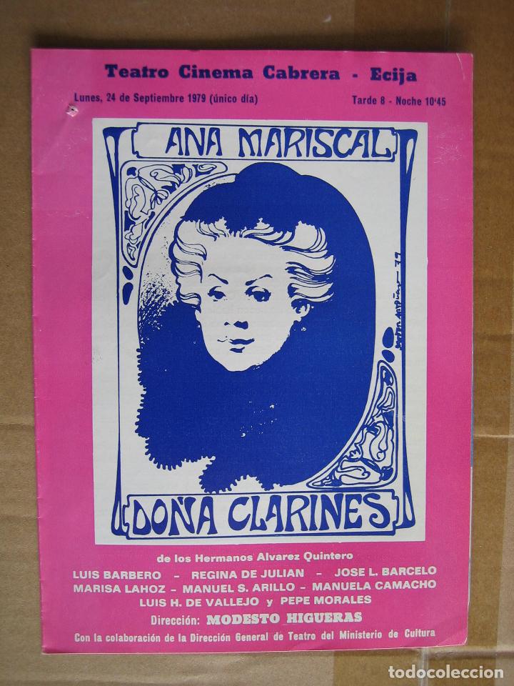 Carteles espect&aacute;culos: Antiguo programa de teatro de variedades - Foto 1