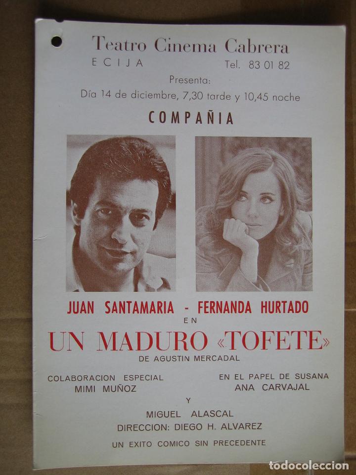 Carteles espect&aacute;culos: Antiguo programa de teatro de variedades - Foto 1
