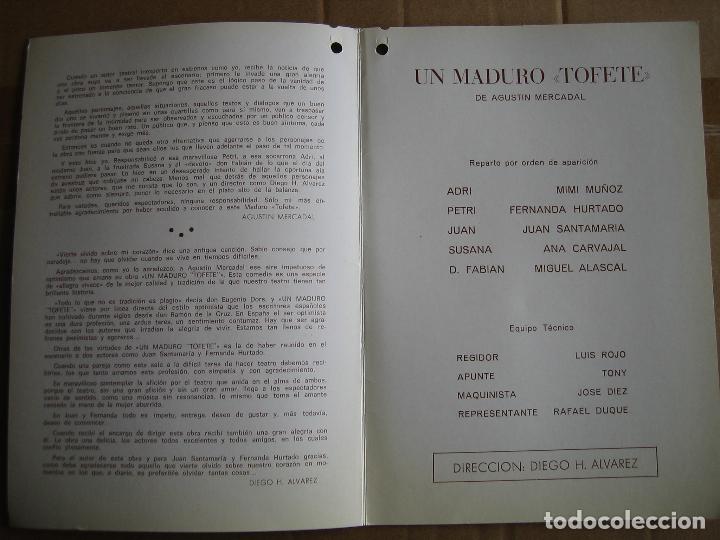 Carteles espect&aacute;culos: Antiguo programa de teatro de variedades - Foto 2