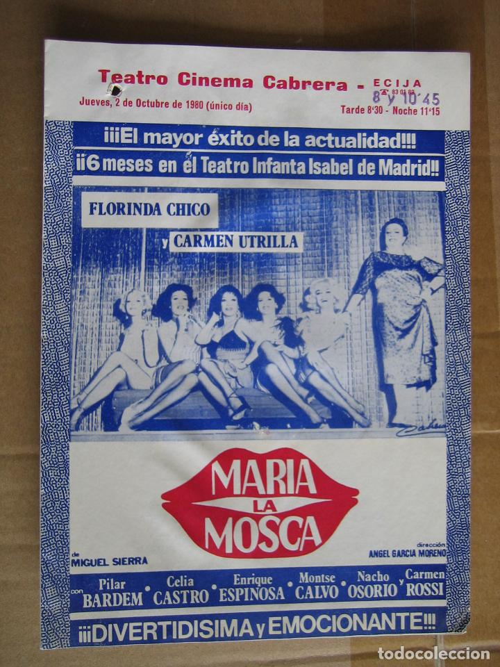 Carteles espect&aacute;culos: Antiguo programa de teatro de variedades - Foto 1