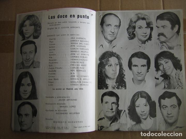 Carteles espect&aacute;culos: Antiguo programa de teatro de variedades - Foto 2