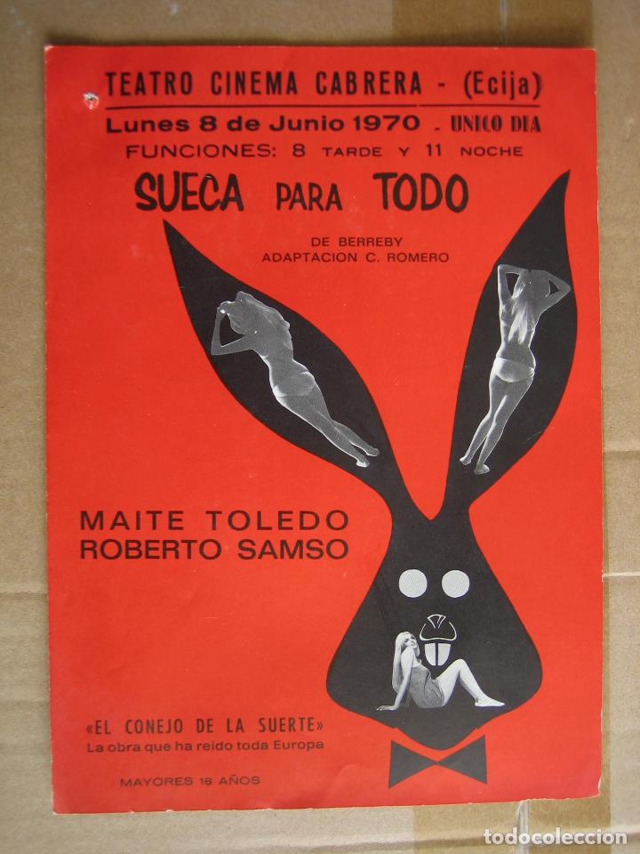 Carteles espect&aacute;culos: Antiguo programa de teatro de variedades - Foto 1