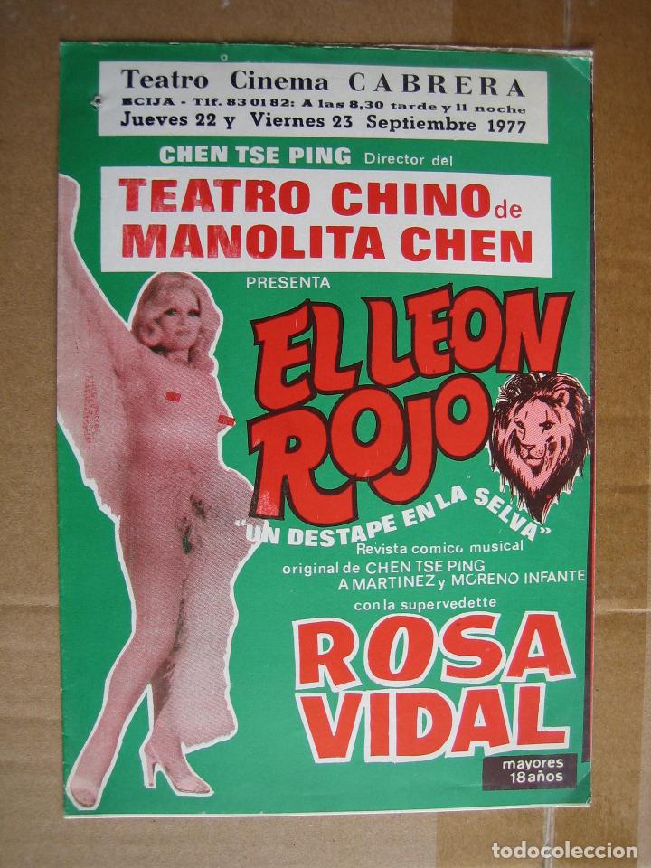 Carteles espect&aacute;culos: Antiguo programa de teatro de variedades - Foto 1