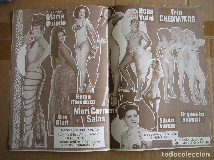 Carteles espect&aacute;culos: Antiguo programa de teatro de variedades - Foto 2