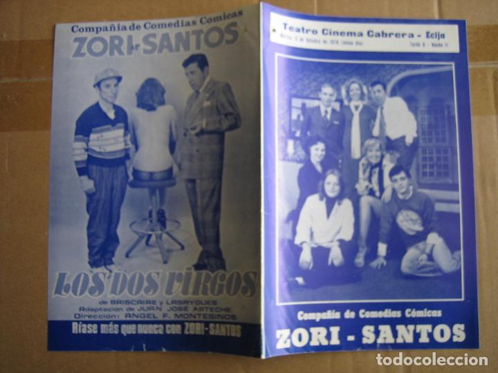 Carteles espect&aacute;culos: Antiguo programa de teatro de variedades - Foto 3