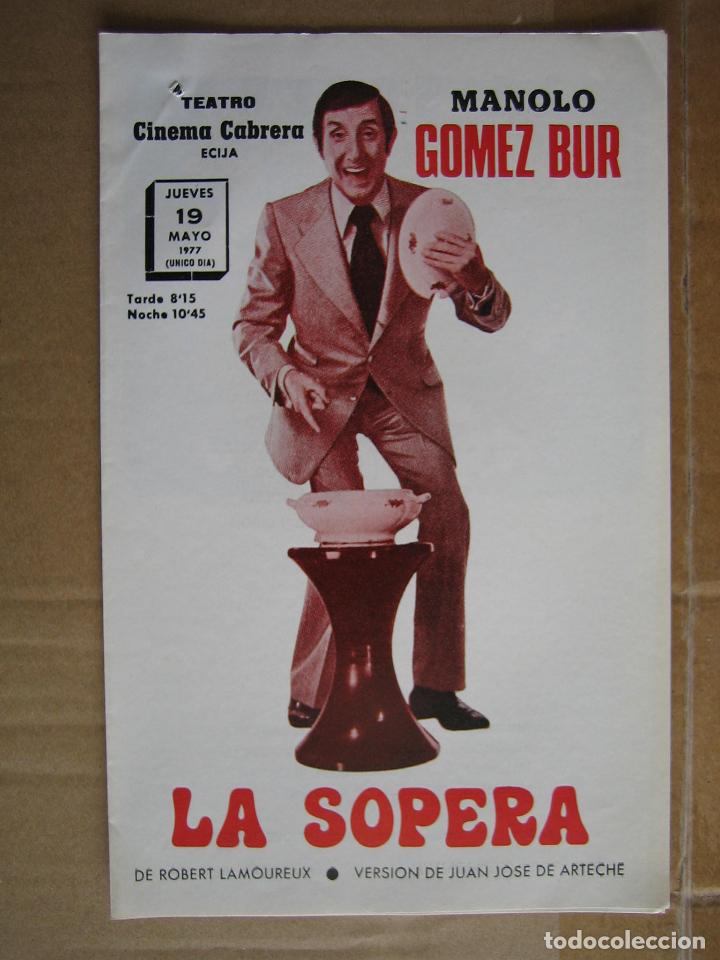 Carteles espect&aacute;culos: Antiguo programa de teatro de variedades - Foto 1