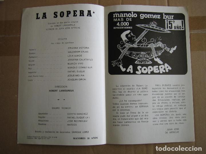 Carteles espect&aacute;culos: Antiguo programa de teatro de variedades - Foto 3