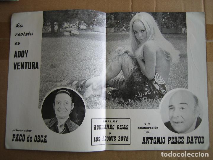 Carteles espect&aacute;culos: Antiguo programa de teatro de variedades - Foto 2