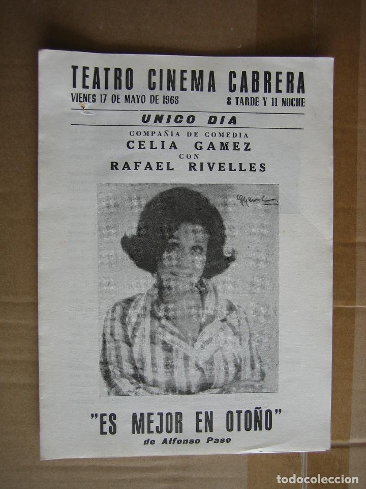 Carteles espect&aacute;culos: Antiguo programa de teatro de variedades - Foto 1