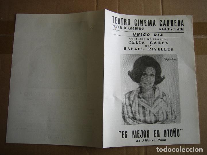 Carteles espect&aacute;culos: Antiguo programa de teatro de variedades - Foto 3