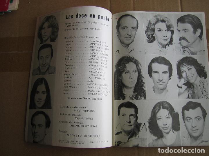 Carteles espect&aacute;culos: Antiguo programa de teatro de variedades - Foto 3