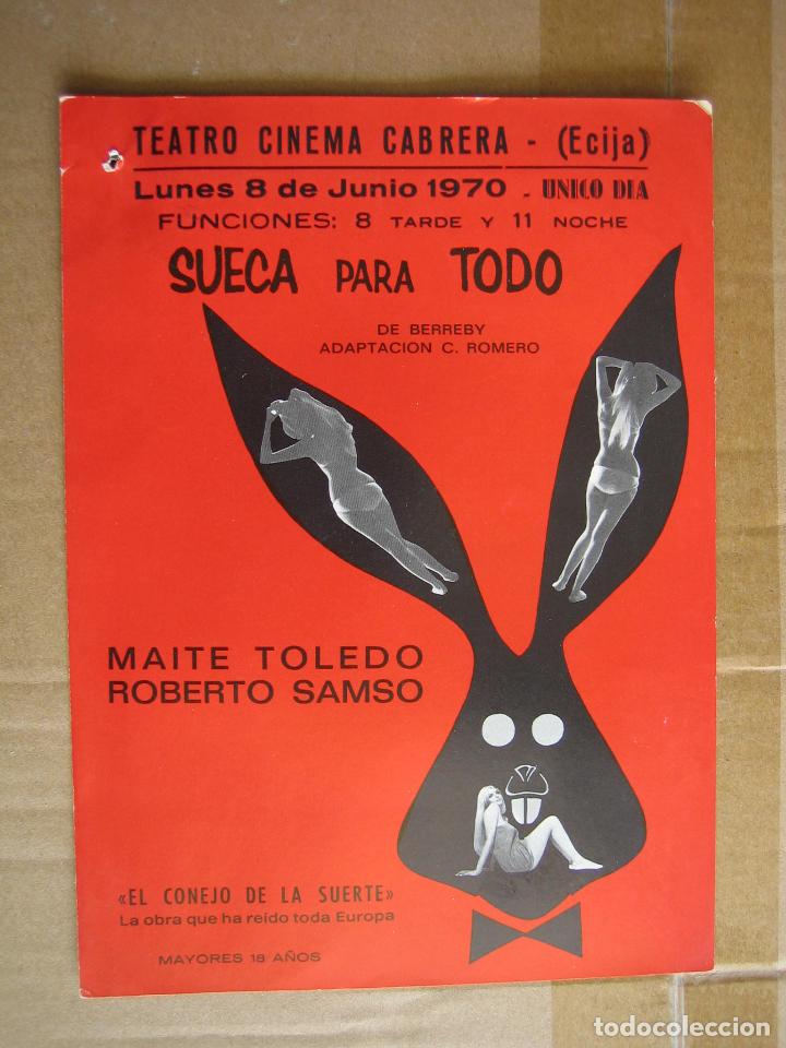 Carteles espect&aacute;culos: Antiguo programa de teatro de variedades - Foto 1