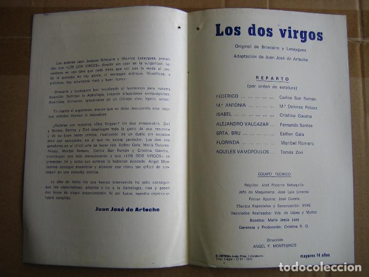 Carteles espect&aacute;culos: Antiguo programa de teatro de variedades - Foto 2