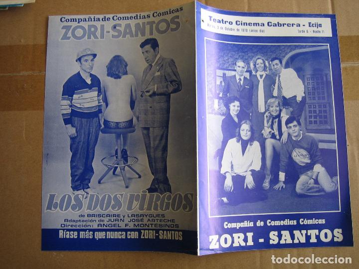 Carteles espect&aacute;culos: Antiguo programa de teatro de variedades - Foto 3