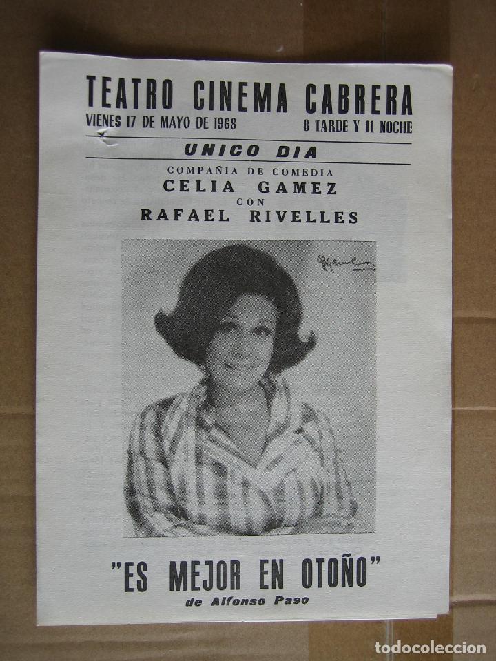 Carteles espect&aacute;culos: Antiguo programa de teatro de variedades - Foto 1