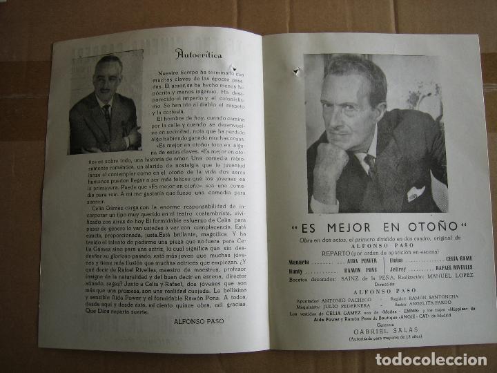 Carteles espect&aacute;culos: Antiguo programa de teatro de variedades - Foto 2
