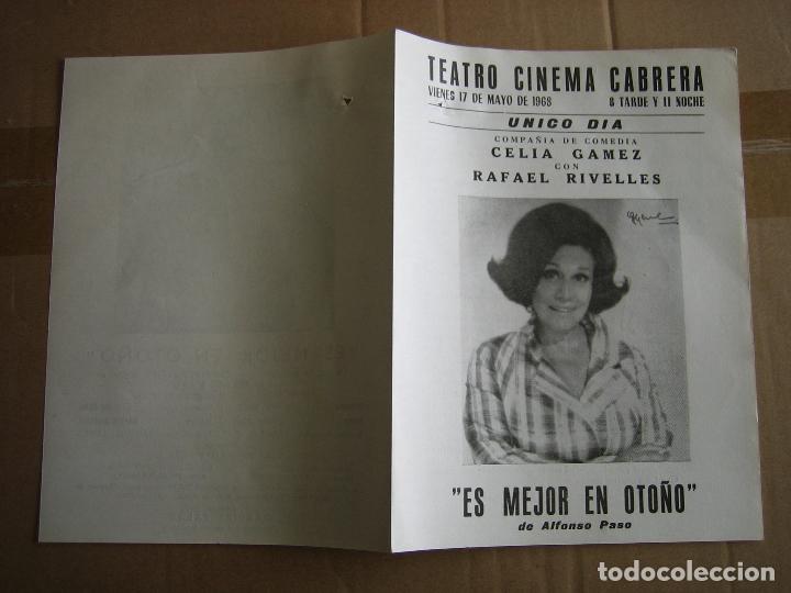 Carteles espect&aacute;culos: Antiguo programa de teatro de variedades - Foto 3
