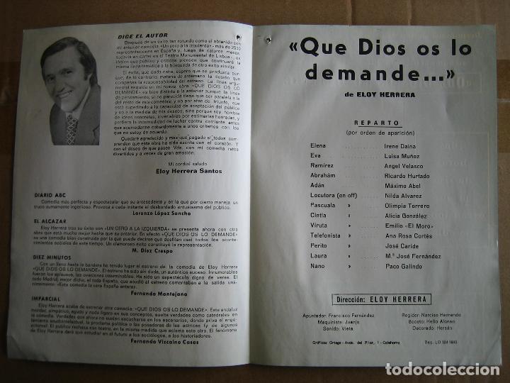 Carteles espect&aacute;culos: Antiguo programa de teatro de variedades - Foto 2