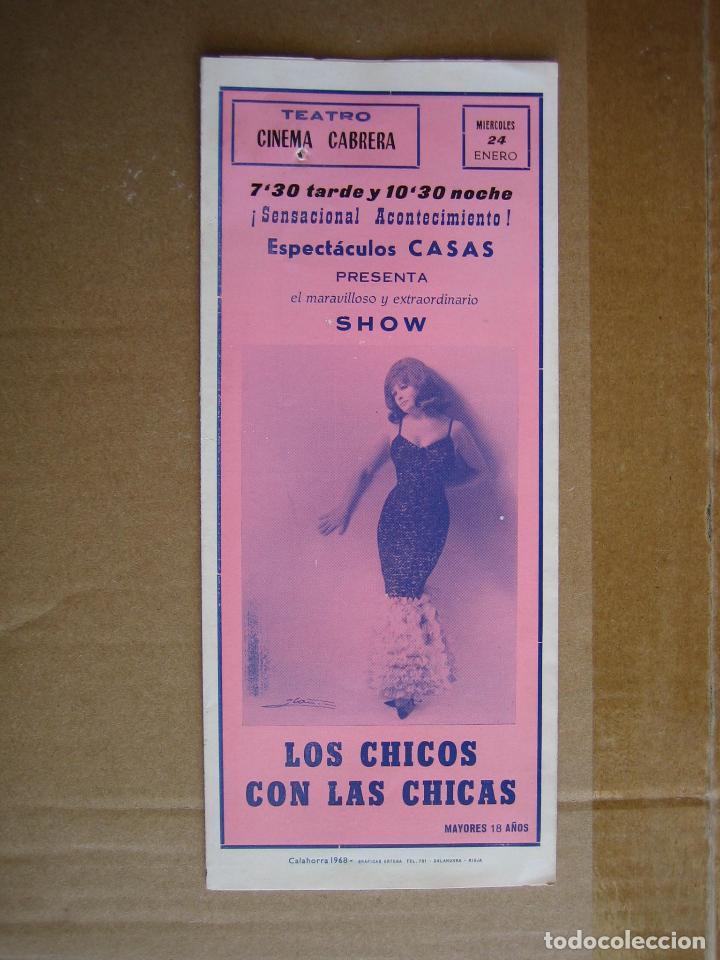 Carteles espect&aacute;culos: Antiguo programa de teatro de variedades - Foto 1