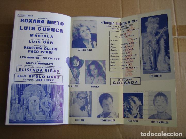 Carteles espect&aacute;culos: Antiguo programa de teatro de variedades - Foto 2