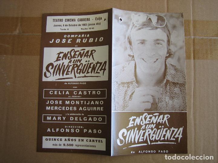 Carteles espect&aacute;culos: Antiguo programa de teatro de variedades - Foto 3