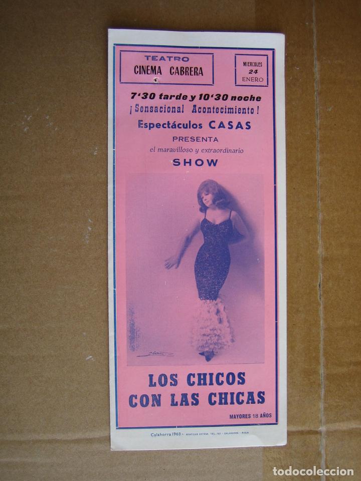 Carteles espect&aacute;culos: Antiguo programa de teatro de variedades - Foto 1