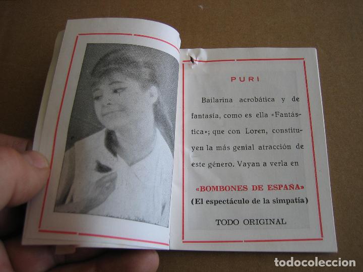Carteles espect&aacute;culos: Antiguo programa de teatro de variedades - Foto 2