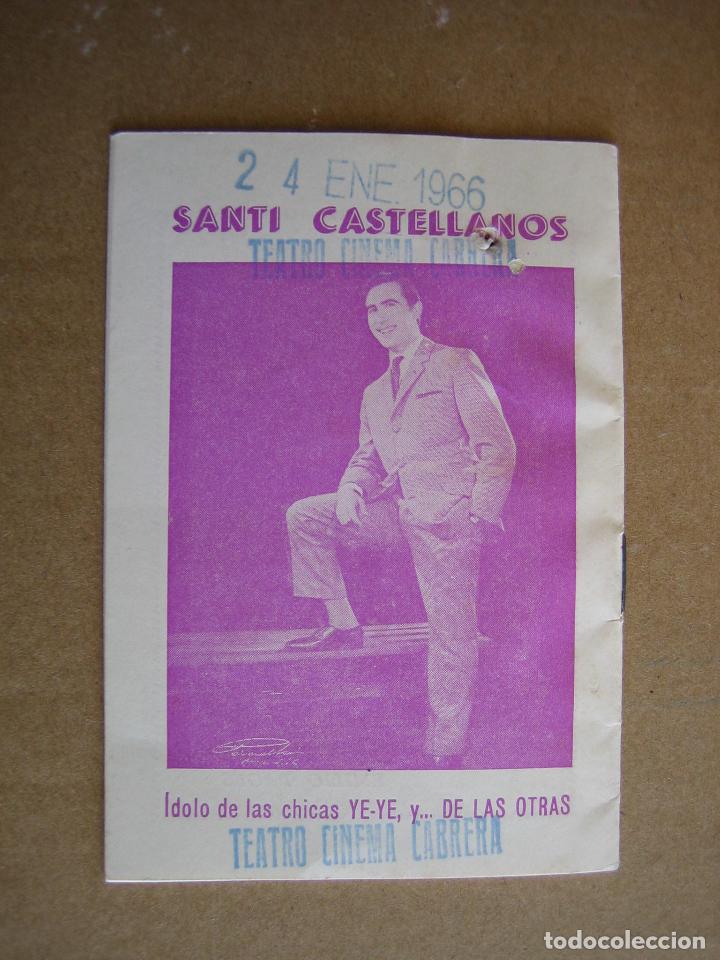 Carteles espect&aacute;culos: Antiguo programa de teatro de variedades - Foto 1