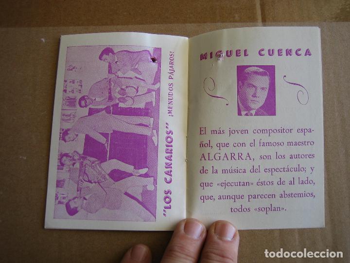 Carteles espect&aacute;culos: Antiguo programa de teatro de variedades - Foto 3