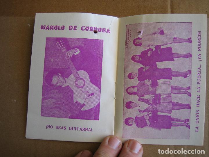 Carteles espect&aacute;culos: Antiguo programa de teatro de variedades - Foto 6